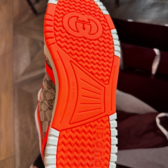 Gucci Re-Web Orange w/Monogram print - Picture 4 of 7